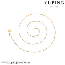 42617 (demi douzaine) -Xuping Fashion Necklace, collier mince d&#39;or